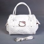 Hello Kitty Shopping Bag Handbag Tote Purse White