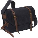Rothco Vintage Explorer Messenger Bag (Black)