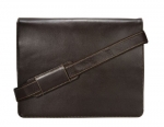 Visconti Leather Distressed Messenger Bag Crossbody 18548-HARVARD (Mocha)