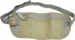 SE Dual Zippered Durable Lightweight Travel Pouch Fanny Pack, 10x3.5, Olive