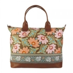 Amy Butler for Kalencom Marni Fashion Bag without Ribbon (Chocolate Fern Flower)