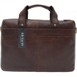 AB Earth New Vintage Leather Men's Briefcase Handbag ipad Kindle Messenger Bag,M5