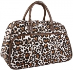 World Traveler Animal Print 20-inch Carry On Fashion Travel Duffle Bag