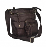 In Style Spacious Messenger & Cross Body for Young Women and Girl Handbag (Brown)