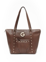 G by GUESS Women's Remy Tote, COGNAC