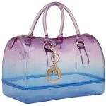 MG Collection ALBA Stylish Purple / Blue Gradient Fashion Doctors Candy Hand Bag