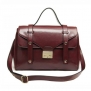 ZLYC Wine Red Colored Doctor Bag