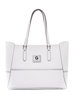 G by GUESS Women's Amaury Tote, WHITE