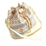 Sannysis(TM) Elegant Floral Shoulder Bag Crossbody Bag Bucket Bag Satchel Handbag