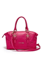 G by GUESS Women's Faustine Satchel, PINK