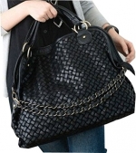 2014 High Quality Popular Classic Shoulder Bags Newest Arrival Design Handbag Q017 (Black)