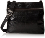 HOBO Vintage Lorna Cross-Body Handbag,Black,one size
