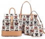 Buenocn Women Large Capacity Handbags Casual Leisure Handbag for Women Ls1133 (bear beige)