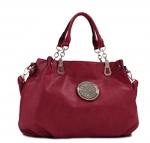MyLux® Women Desinger Inspired X-Large Shoulder Handbag Hobo 61356 (rd)