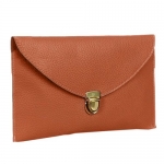 Keral Women's Envelope Clutch Handbag Brown