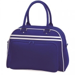 Retro Bowling Bag by BagBase - 7 Colours Avilable - Bright Royal/White -