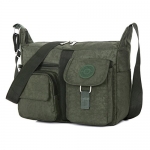 Women's Shoulder Bags Casual Handbag Travel Bag Messenger Cross Body Nylon Bags Green
