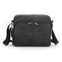 MiCoolker Multifunction Versatile Canvas Bag Handbag Shoulder Bag Leisure Change Packet Black