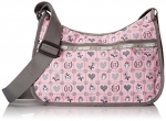 LeSportsac Classic Hobo Shoulder Bag, Blooming Hearts, One Size