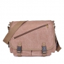 Casual Canvas Messenger Bag Crossbody Bag Shoulder Bag Sw1079 (Coffee)