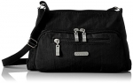 Baggallini Everyday Travel Crossbody Bag, Black, One Size
