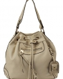 Scarleton Large Drawstring Handbag H107802 - Ivory