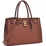 K68038l MyLUX Fashion Designer Handbag 0326 Coffee