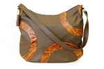 Yenory's Handbags Half-Moon Collection (Brown)