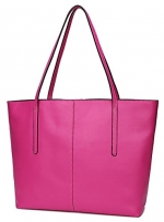 Ilishop High Quality Women's New Fashion Handbag Genuine Leather Shoulder Bags Tote Bags Hot Sale NB121-red