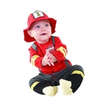 Baby Aspen, Baby Firefighter Themed Gift Box, Baby Firefighter, 0-6 Months