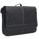 Kenneth Cole Risky Business Messenger Bag, Black, One Size