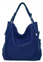 166013 MyLux® Large Women/Girl Fashion Shoulder Bag (blue)