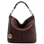 MyLUX Fashion Designer Shoulder Purse Handbag 61557a Coffee