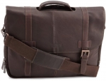 Kenneth Cole Reaction Columbian Leather Portfolio, Briefcase in Brown