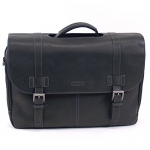Kenneth Cole Reaction Columbian Leather Portfolio, Briefcase in Black