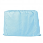 2 Piece Non-woven Breathable Dust-proof Drawstring Storage Pouch 19.7 Inch X 15.7 Inch (Blue)