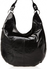 HOBO Vintage Gardner Shoulder Handbag,Black,One Size
