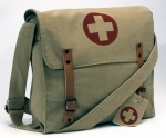 Rothco Vintage Medic Bag w/ Cross (Khaki)