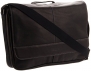 Kenneth Cole Reaction Columbian Leather Messenger Bag in Black