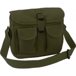 Rothco Canvas Ammo Shoulder Bag - Olive Drab