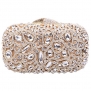 Fawziya Bling Luxury Clutch Purse Handbags Womens Evening Bags-Gold