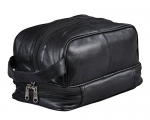 Leather Dopp Bag Toiletry Kit for Men Women By Bayfield - Leather Shaving Kit Travel Bag