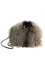 Canadian Fox Fur Muff Handbag