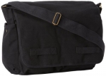 Rothco Classic Messenger Bag (Black)