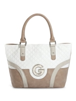 G by GUESS Women's Teige Carryall, WHITE