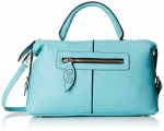 MG Collection Alaia Fashion Bowling Shoulder Bag Style Shoulder Bag, Turquoise, One Size