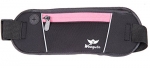Woogwin Sports Running Waist Pack Runner Belt - Secure Comfortable Travel Money Belt for Iphones + Accessories for Men and Women (Pink)