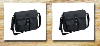Rothco black ammo shoulder bag