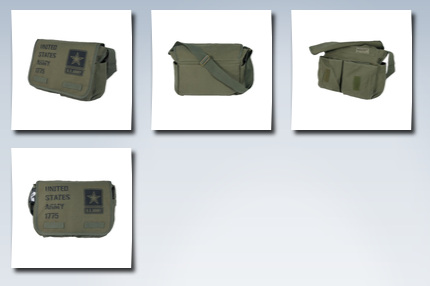 Rapid Dominance classic military messenger bag (19 inch, us army olive)