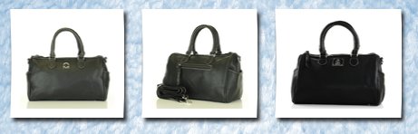 Noble Mount celebrity satchel/handbag black